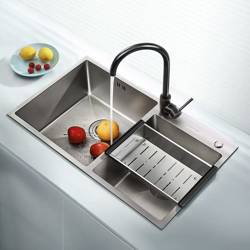 903362T1-SB2.安格斯A1系列.手工双槽.SUS304.纳米.780*450*210mm
