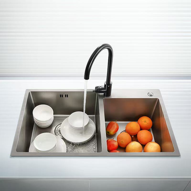 903362T1-SB2.安格斯A1系列.手工双槽.SUS304.纳米.780*450*210mm
