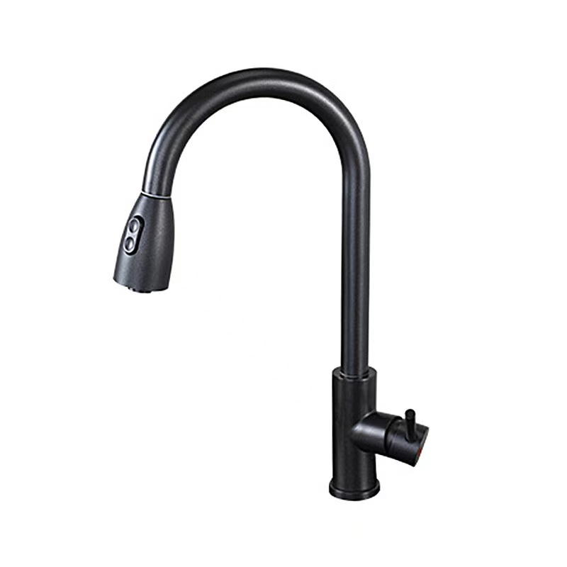 940201.AN2.0系列.厨房抽拉龙头.黑色.435*265*52mm