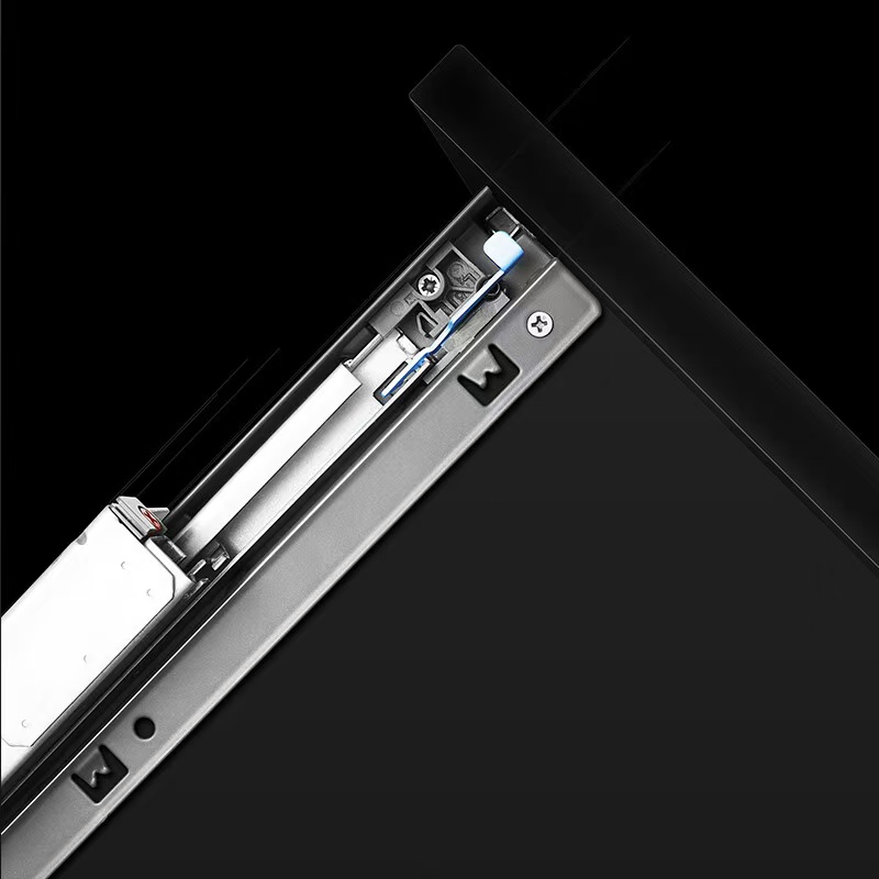 816810N系列.超薄反弹骑马抽.低抽.86MM.铁灰.500MM.16板.4套/箱