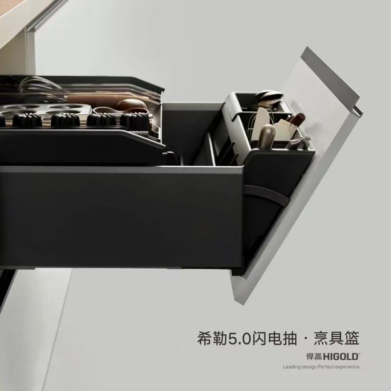 303724.希勒5.0系列.闪电抽烹具篮.太空铝.高级灰.800柜